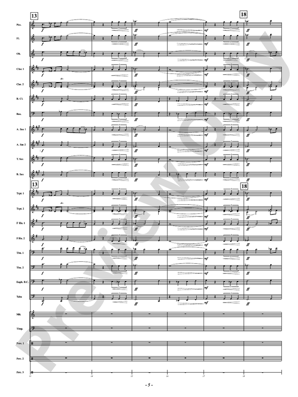 Arabia - Concert Band Conductor Score & Parts(Digital Download)
