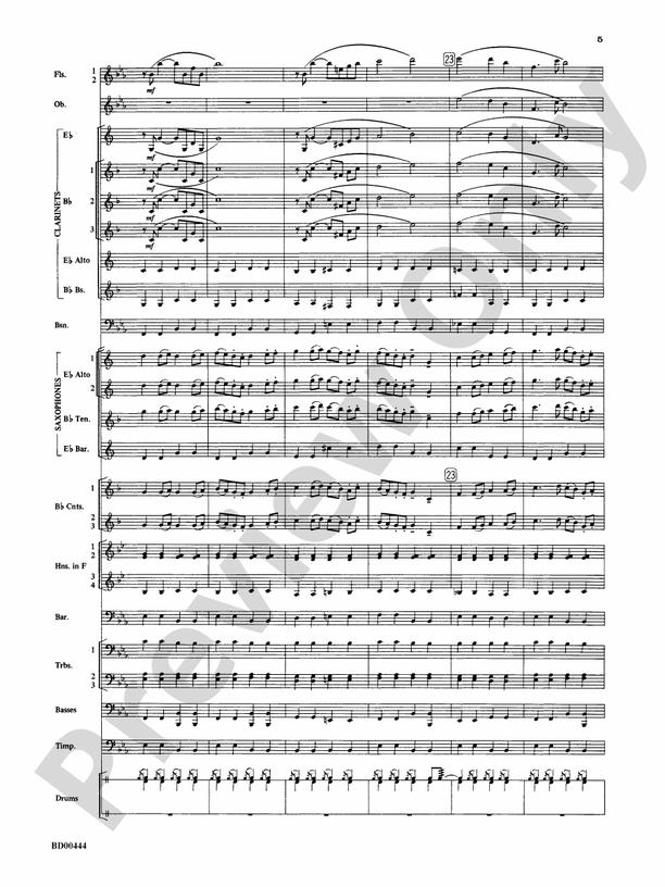 Lethbridge Overture - Concert Band Conductor Score & Parts (Digital Download)