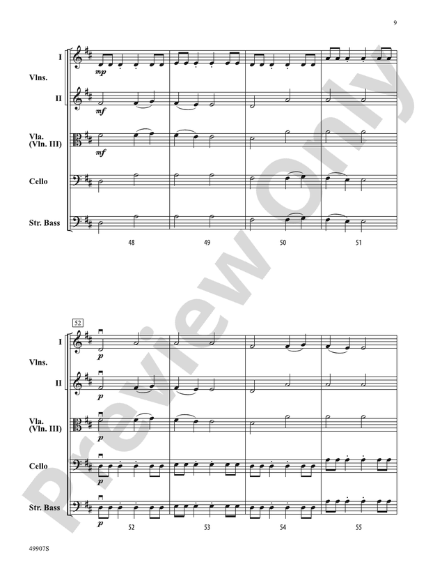 Playground Games - String Orchestra Conductor Score & Parts (Digital Download)