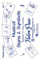 Musical Signs And Symbols Set I - 24 Cards 48 Sides Flash Cards Moppet - Robert Pace Lee Roberts Music Publications, Inc.