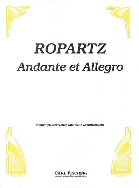 Ropartz - Andante & Allegro - Trumpet/Piano Accompaniment Fischer CU572