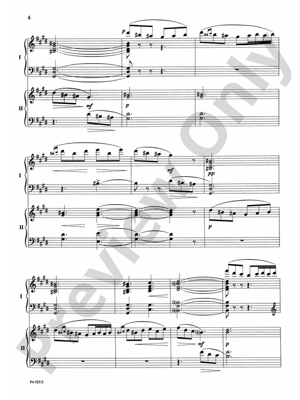 Liszt - Totentanz (Danse Macabre) - 2 Piano, 4 Hands - TWO Copies required - (Digital Download)