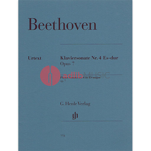 Beethoven - Sonata Op7 Eb Urtext - Piano Solo Henle HN773
