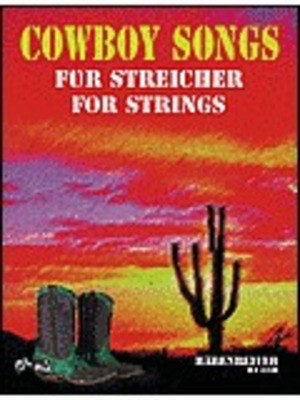 Cowboy Songs String Quartet Score/Parts -