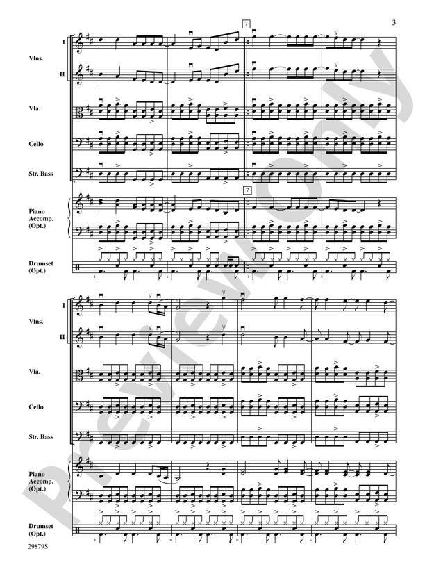 How Long - String Orchestra Conductor Score & Parts (Digital Download)
