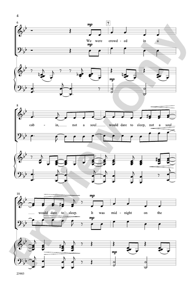 Ballad of the Tempest – S(S)AB Choral Octavo (Digital Download)