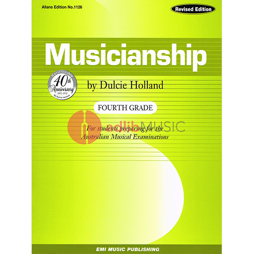 Musicianship Grade 4 by Holland E52260