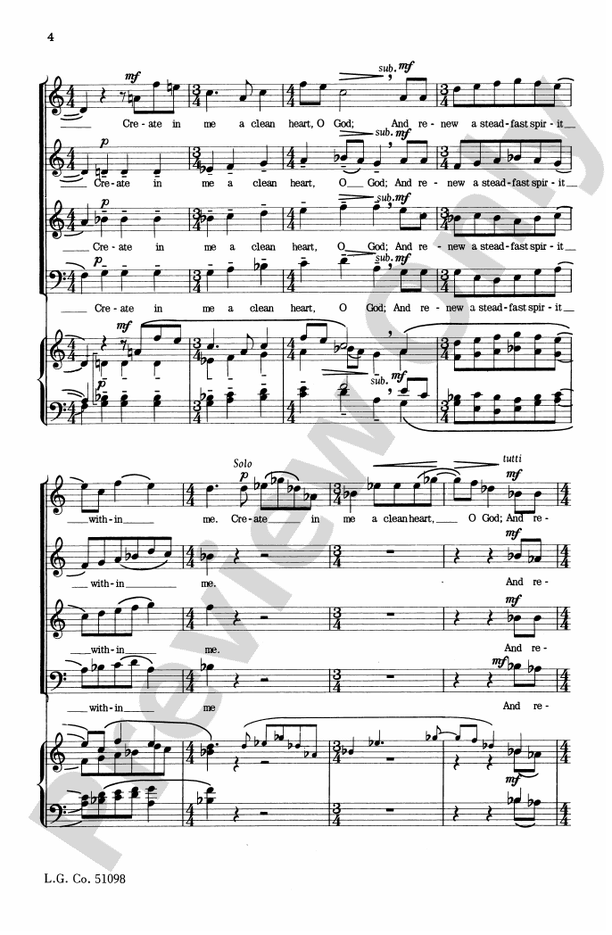 Two Psalm Motets - SATB Choral Octavo (Digital Download)