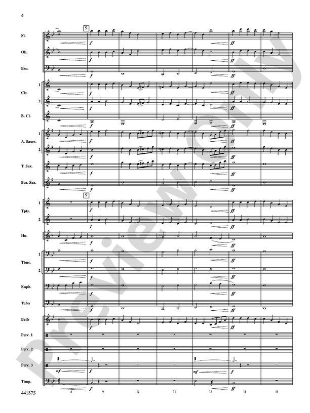Zeeland - Concert Band Conductor Score & Parts (Digital Download)