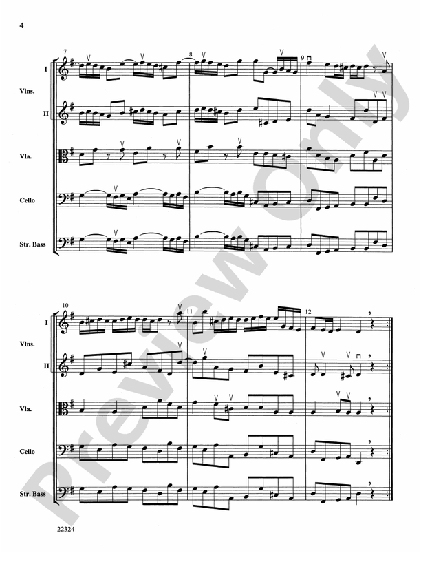 Symphony No. 1 – String Orchestra Conductor Score & Parts (Digital Download)