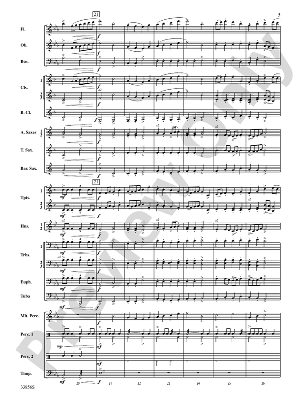 The Lords of Greenwich - Concert Band Conductor Score & Parts (Digital Download)