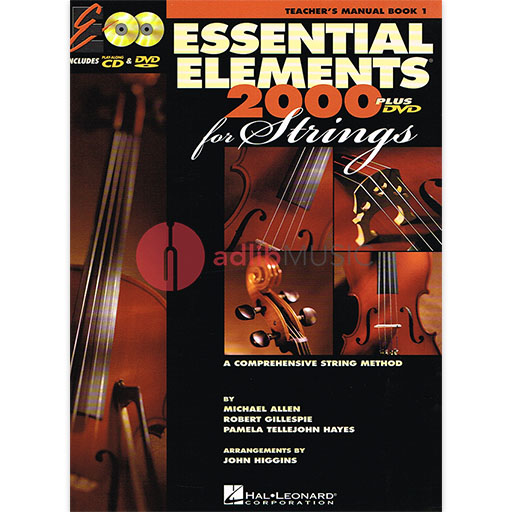 Essential Elements 2000 Book 1 - Teacher Guide/Score Hal Leonard 868048