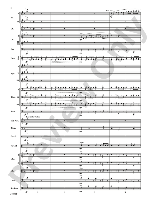 Resurgences – Ful Orchestra Conductor Score & Parts (Digital Download)