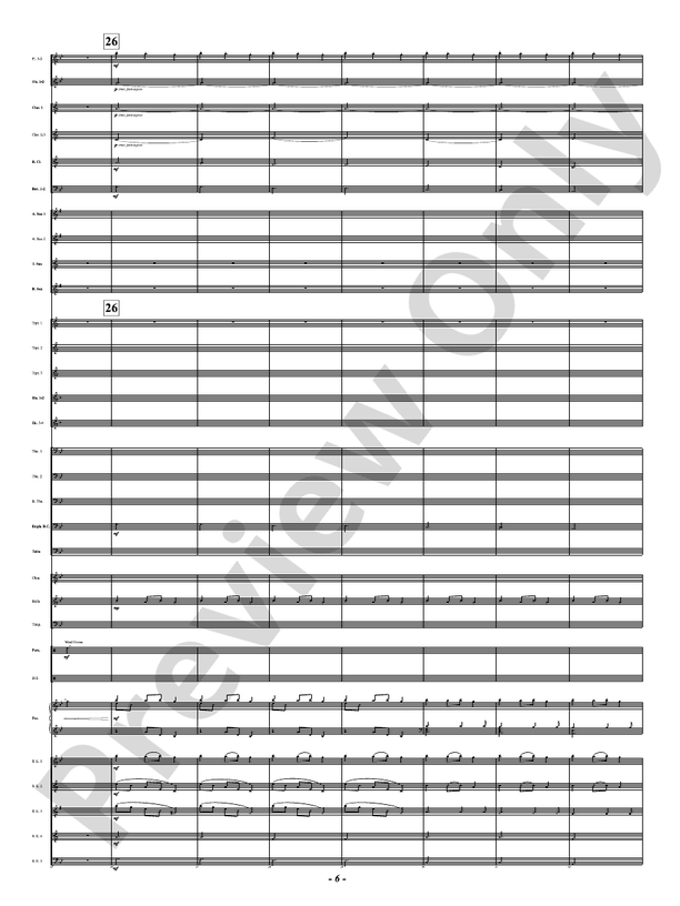 Ukrainian Bell Carol (Featuring a Small Woodwind Ensemble or Piano with Band) - Concert Band Conductor Score & Parts(Digital Download)
