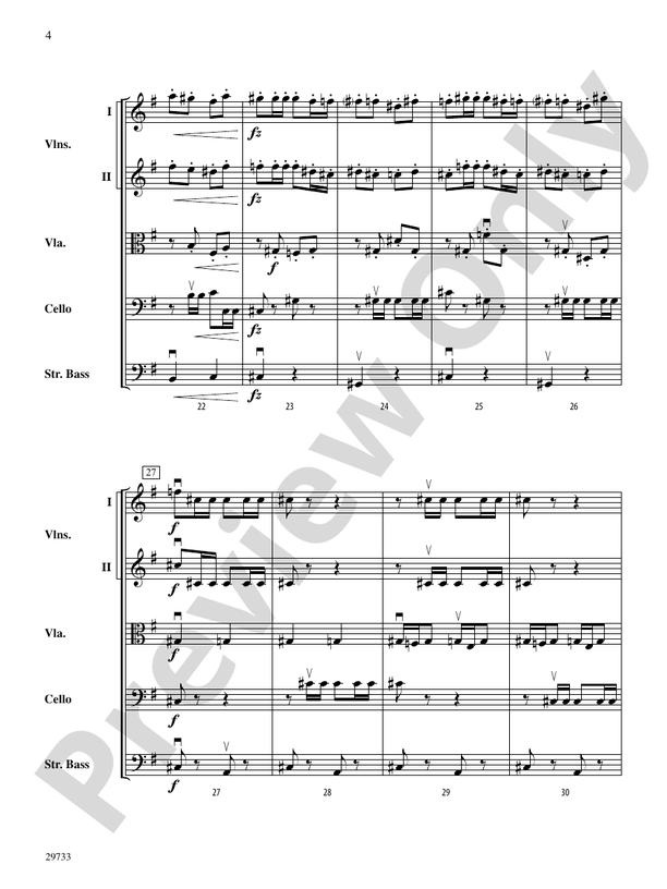 Bagatelle (from Op. 47, No. 5) – String Orchestra Conductor Score & Parts (Digital Download)