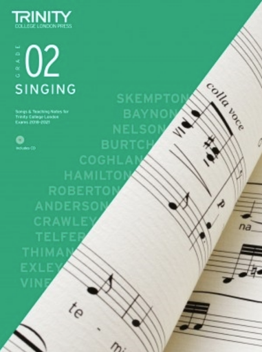 Trinity Singing 2018-21 Grade 2 Book/CD