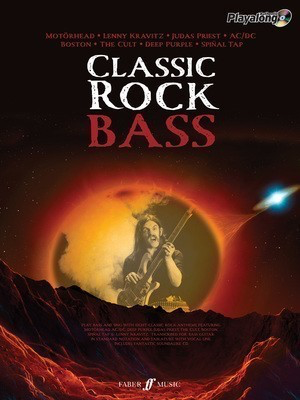 Classic Rock Bass - Authentic Bass Playalong/CD - Bass Guitar|Vocal Faber Music /CD
