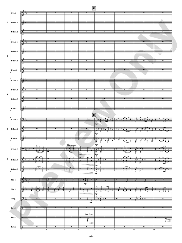 Where the Wild Things Dance - Concert Band Conductor Score & Parts (Digital Download)