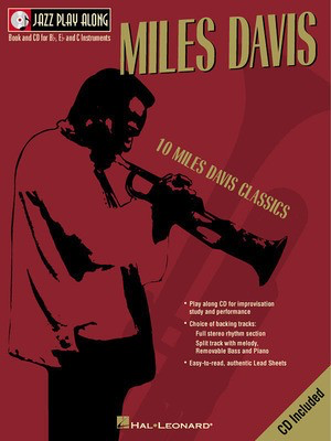 Miles Davis - Jazz Play-Along Volume 2 - Miles Davis - Bb Instrument|Bass Clef Instrument|C Instrument|Eb Instrument Hal Leonard Lead Sheet /CD
