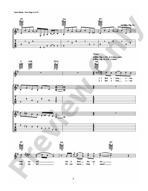 Now - Guitar TAB (Digital Download)