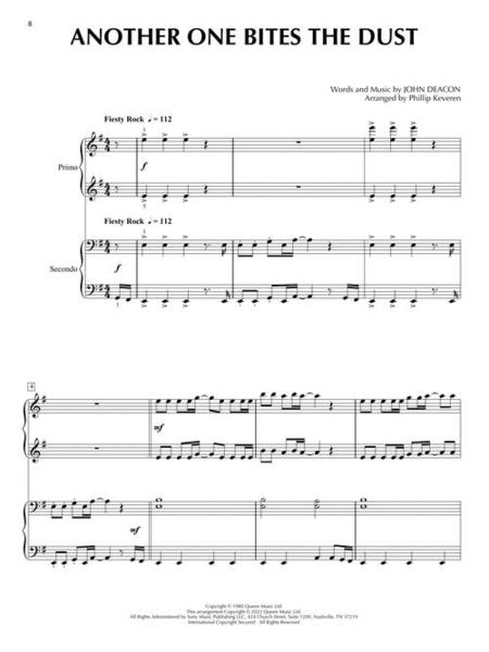 Queen for Piano Duet - Piano Duet arranged by Keveren Hal Leonard 356759