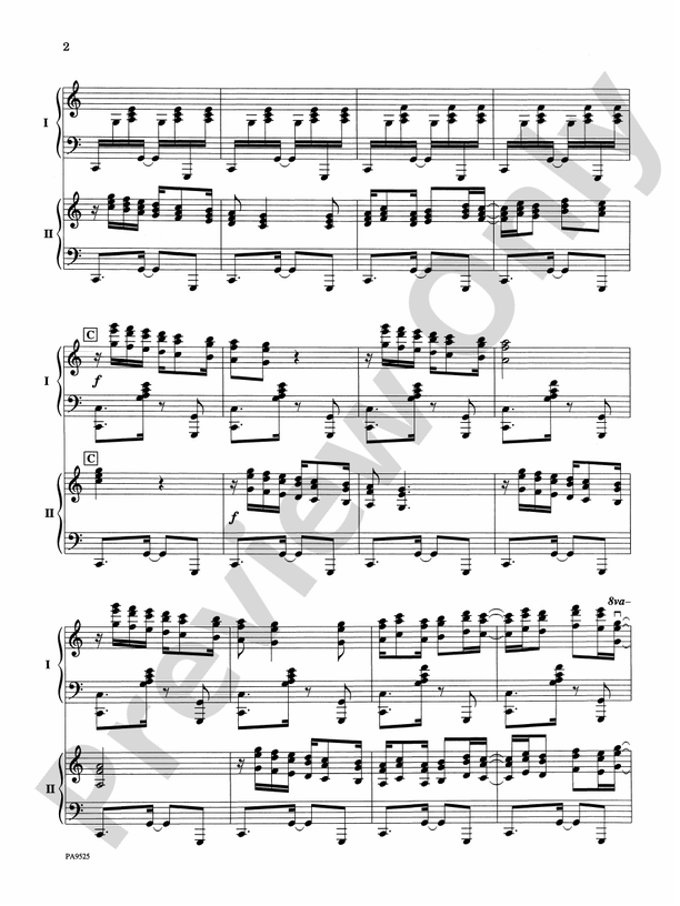 Calle Ocho Miami: Rhumba - 2 Pianos, 4 Hands (Digital Download)