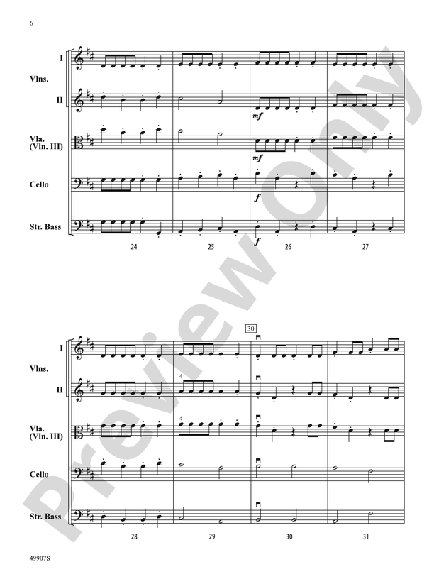 Playground Games - String Orchestra Conductor Score & Parts (Digital Download)