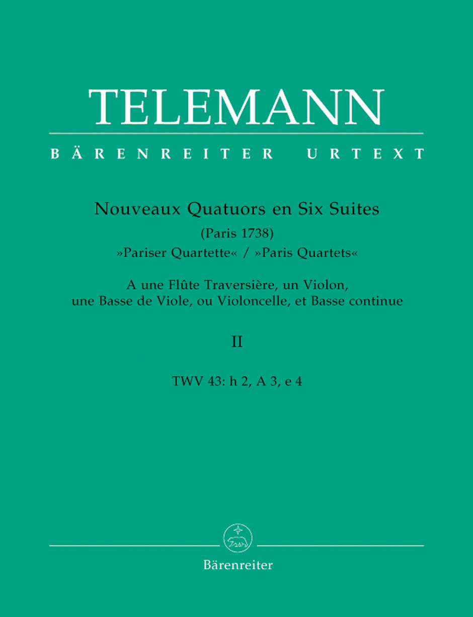 12 Paris Quartets Volume 2 No 4-6