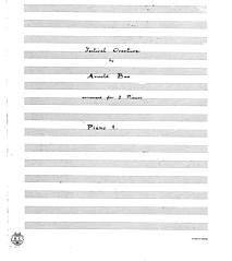 Festival Overture - Piano Duo (2 Pianos, 4 Hands) (Digital Download)