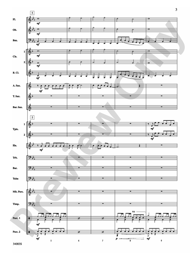 Born This Way - Concert Band Conductor Score & Parts (Digital Download)