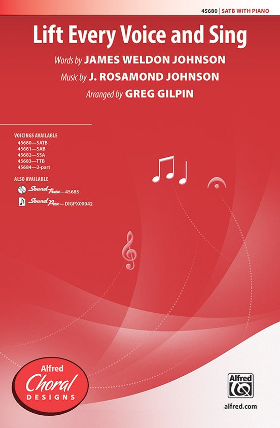Lift Every Voice and Sing – SATB Choral Octavo (Digital Download)