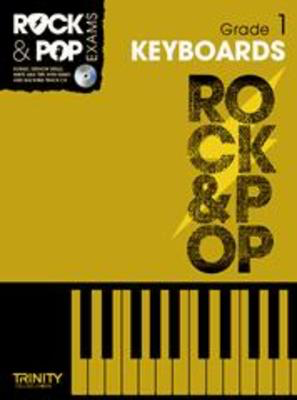 Rock & Pop Exams - Keyboards - Grade 1 with CD - Keyboard|Piano Trinity College London TCL10339