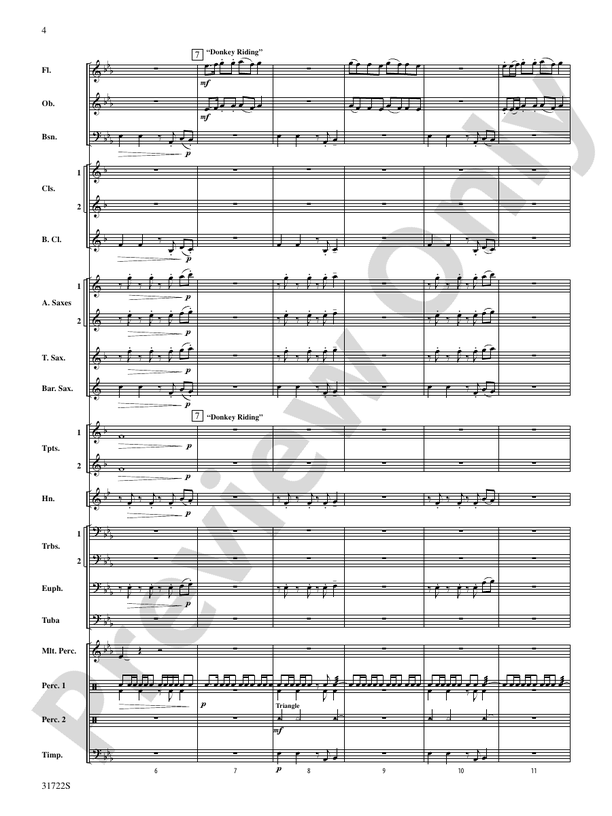 Canadian Folk Trilogy - Concert Band Conductor Score & Parts (Digital Download)