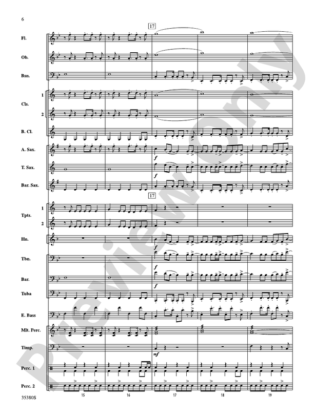 Baby! - Concert Band Conductor Score & Parts (Digital Download)