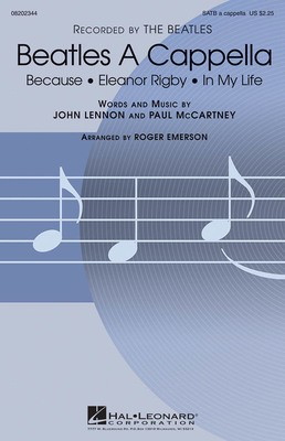 Beatles A Cappella - (Choral Collection) - SATB Roger Emerson Hal Leonard Octavo