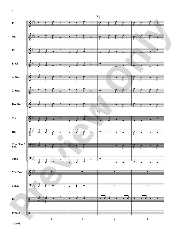 Engines of Change - Concert Band Conductor Score & Parts (Digital Download)