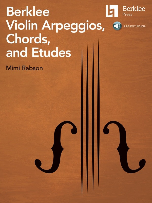 Berklee Violin Arpeggios, Chords, and Etudes - Violin/Audio Access Online by Rabson Berklee 355181