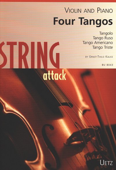 Kalke - 4 Tangos - Violin/Piano Accompaniment Uetz BU8043