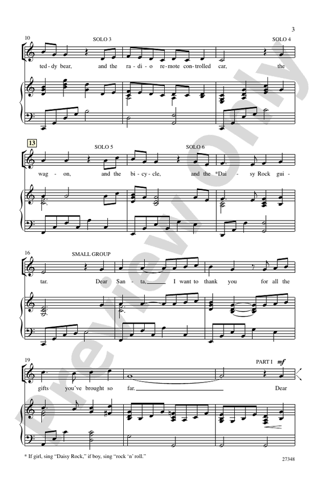 Dear Santa – 2-Part Choral Octavo (Digital Download)