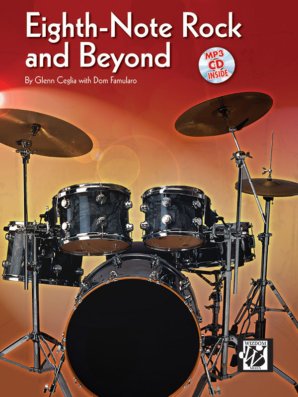 EIGHTH NOTE ROCK AND BEYOND DRUM BK/CD