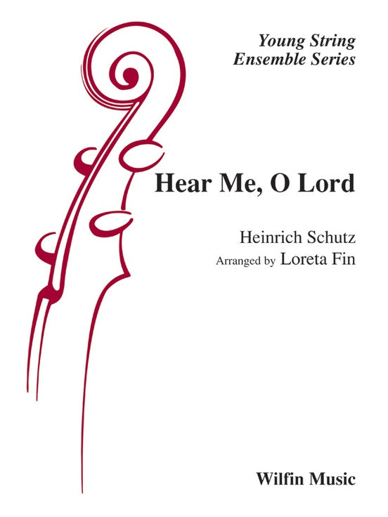 Hear Me O Lord - Arr. Loreta Fin – String Orchestra Conductor Score & Parts (Digital Download)