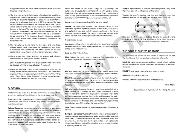 The Mooche - Jazz Ensemble Conductor Score & Parts (Digital Download)