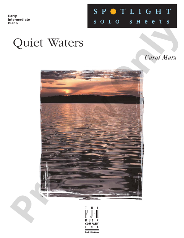Quiet Waters - Piano (Digital Download)