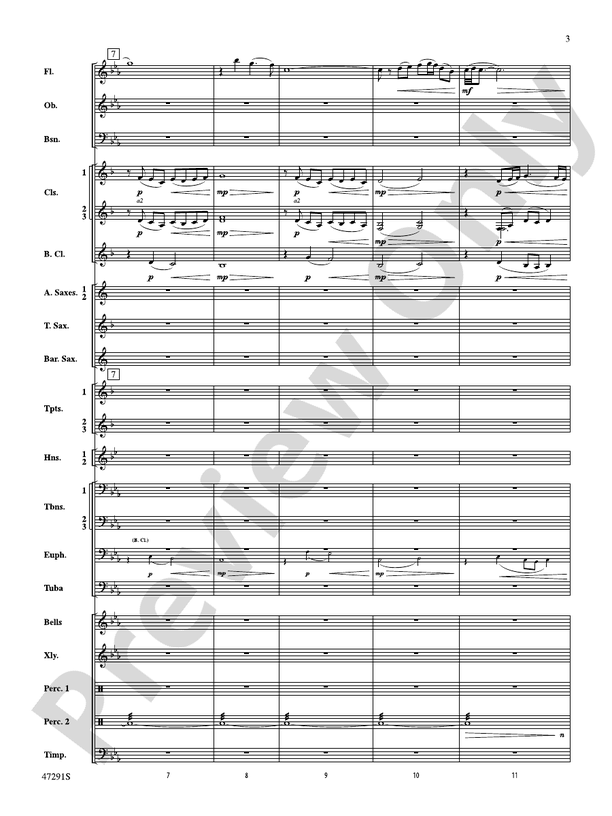 My Soul a Canvas - Concert Band Conductor Score & Parts (Digital Download)