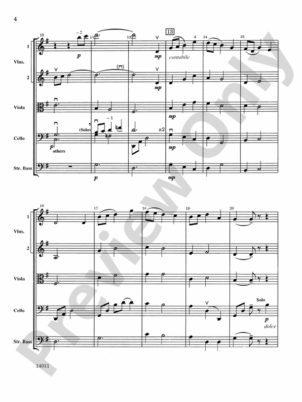 Folk Song and Shanty – String Orchestra Conductor Score & Parts (Digital Download)