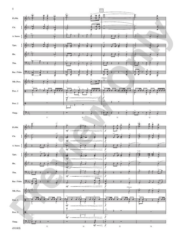 Stand Tall, Stand Strong - Concert Band Conductor Score & Parts (Digital Download)