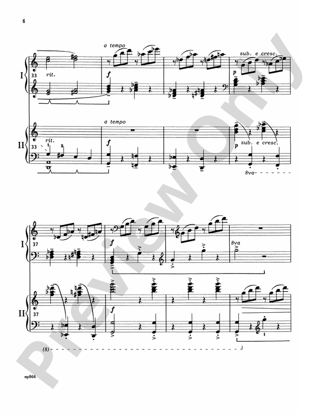 Concertino in C Major - 2 Pianos, 4 Hands (Digital Download)