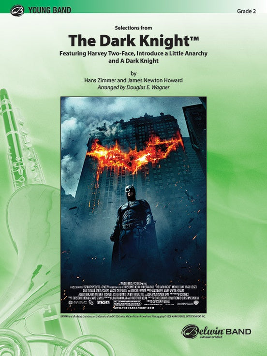 The Dark Knight, Selections from - Concert Band Conductor Score & Parts (Digital Download)