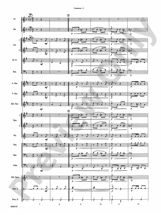 Barnum and Bailey's Favorite - Concert Band Conductor Score & Parts (Digital Download)