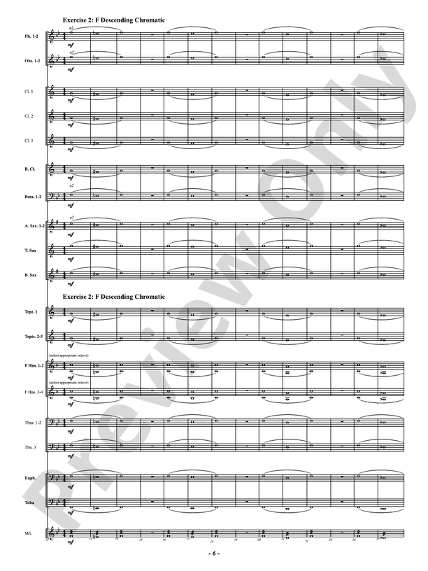 Keys to Success: Sonority and Technique - Warm-Ups for Symphonic Band - Concert Band Conductor Score & Parts (Digital Download)